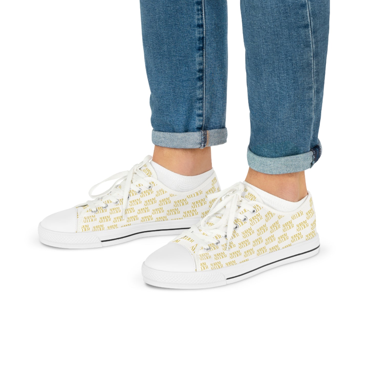 AURUM ATELIER Men's Low Top Sneakers.