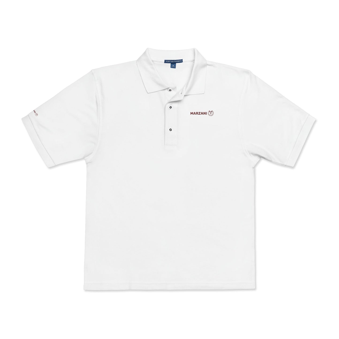 Marzani Stylish Unisex Embroidered Polo Shirt - Perfect for Casual Wear and Business Casual Events