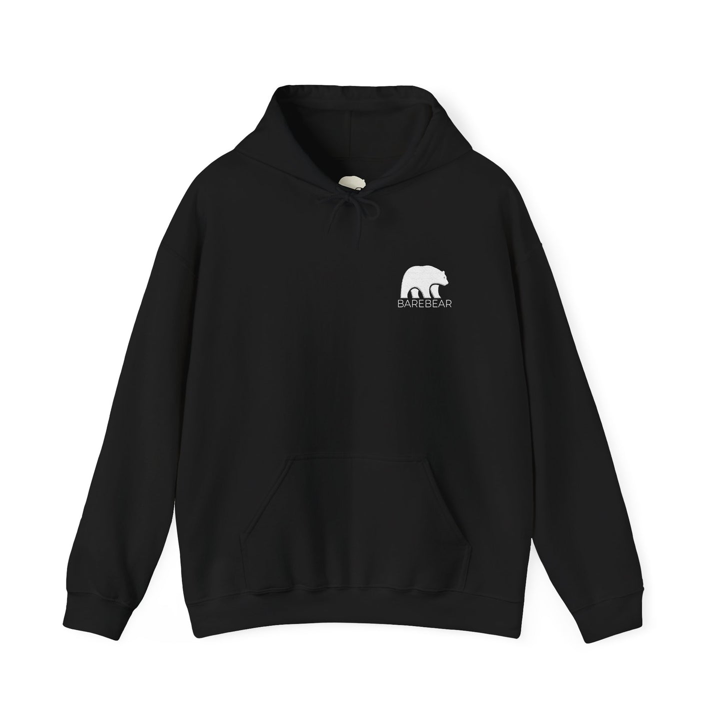 BareBear Cozy Black Bear Hoodie for Nature Lovers