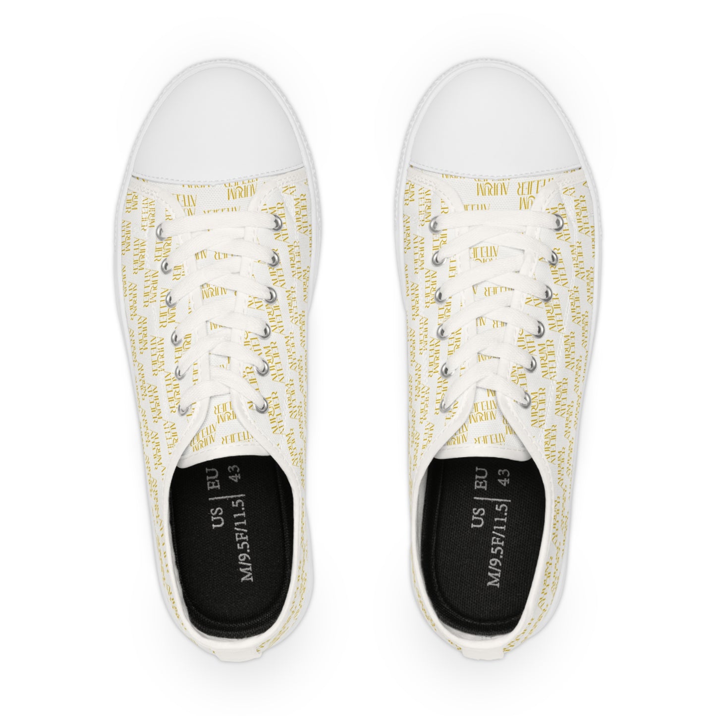 AURUM ATELIER Men's Low Top Sneakers.