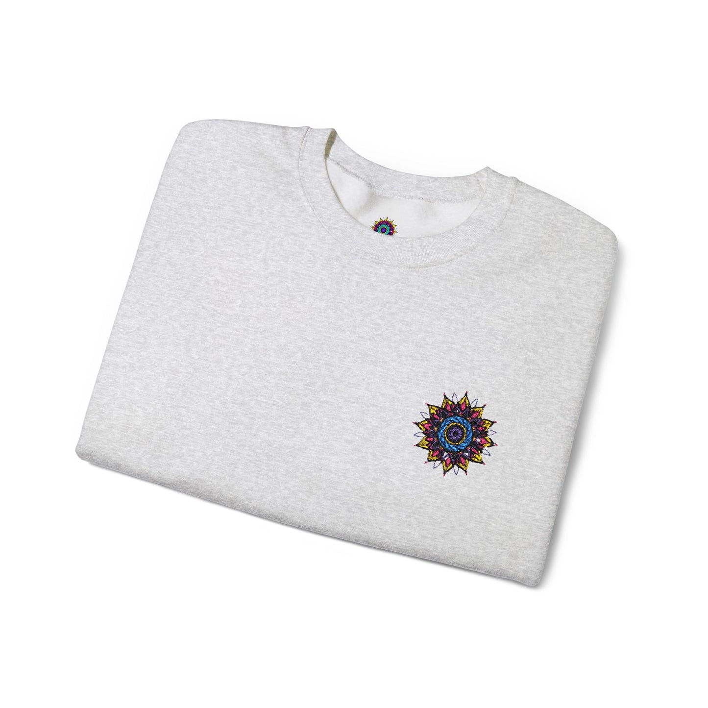 Sunshine Vibes Unisex Crewneck Sweatshirt – Cozy Heavy Blend for Everyday Comfort - cosmic