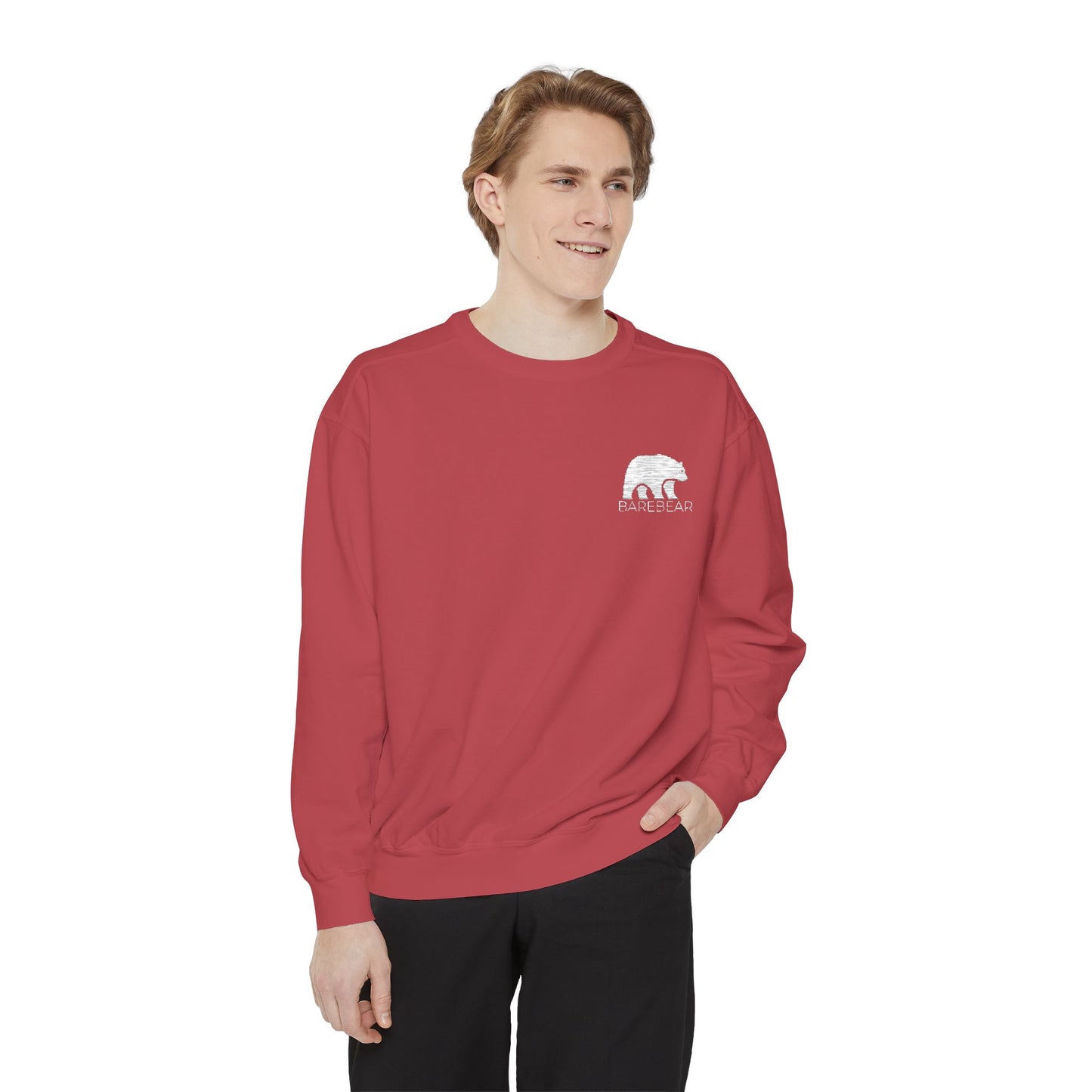 BareBear Graphic Sweatshirt - Unisex Garment-Dyed for Comfort