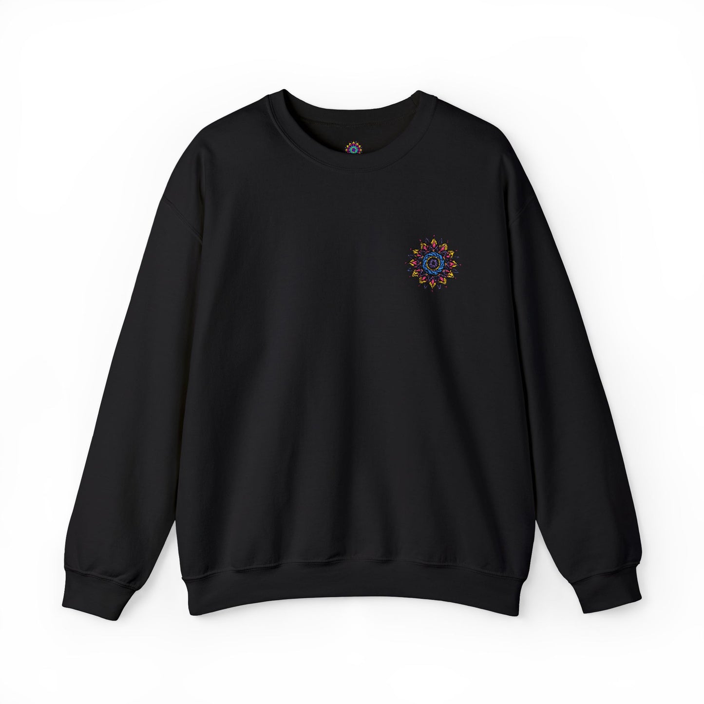 Sunshine Vibes Unisex Crewneck Sweatshirt – Cozy Heavy Blend for Everyday Comfort - cosmic