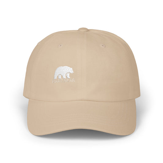 Classic Dad Cap with Bear Design - Casual Style for Outdoor Lovers