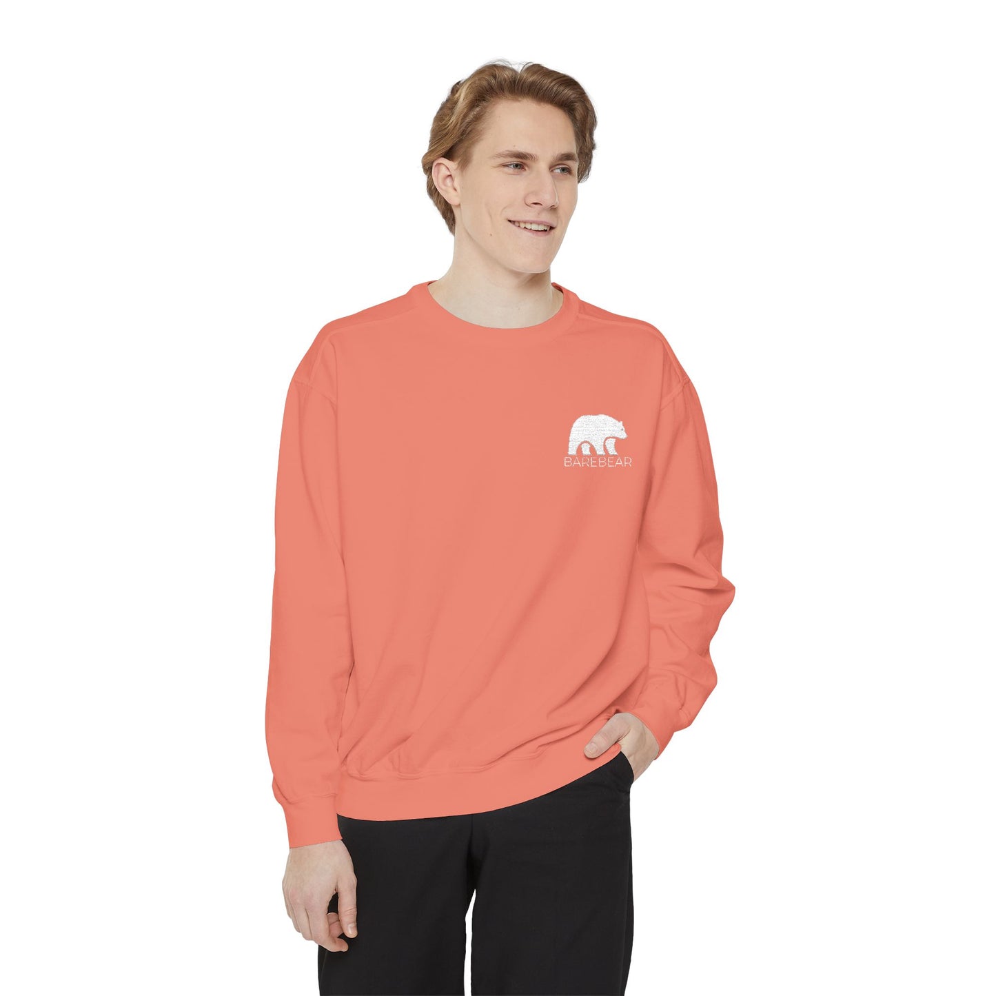 BareBear Graphic Sweatshirt - Unisex Garment-Dyed for Comfort