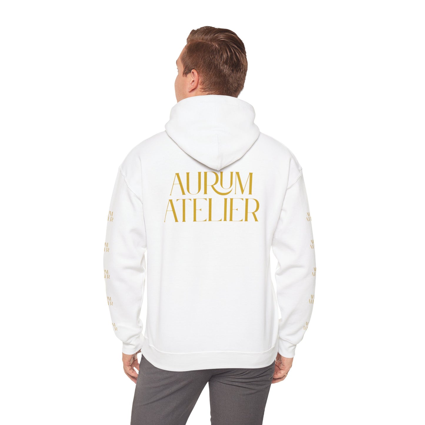 AURUM ATELIER Unisex Heavy Blend Hoodie - Cozy Fashion Statement Sweatshirt
