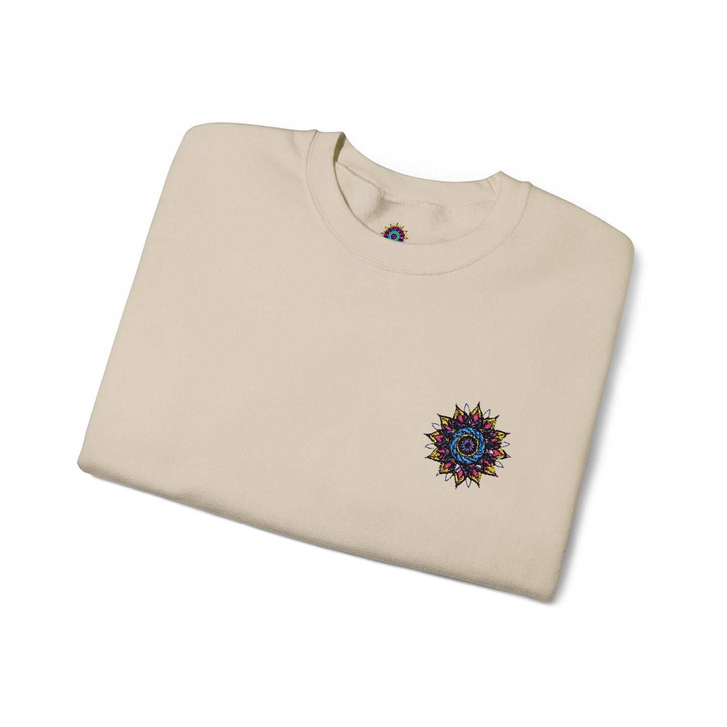 Sunshine Vibes Unisex Crewneck Sweatshirt – Cozy Heavy Blend for Everyday Comfort - cosmic