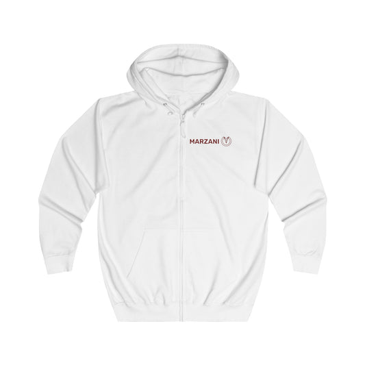 MARZANI Full Zip Hoodie with - Cozy Casual Wear for Everyday Comfort