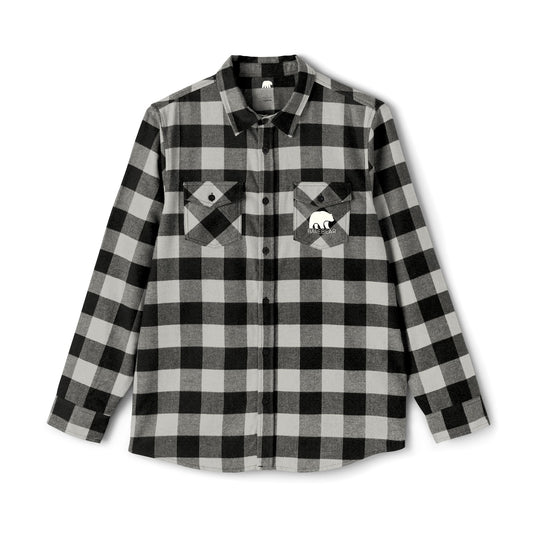 BareBear Cozy Unisex Flannel Shirt -
