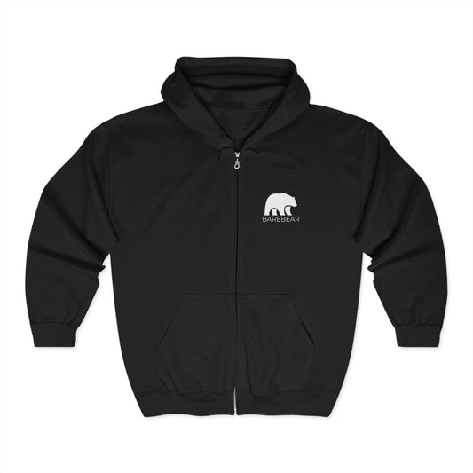 BareBear Unisex Heavy Blend™ Full Zip Hooded Sweatshirt