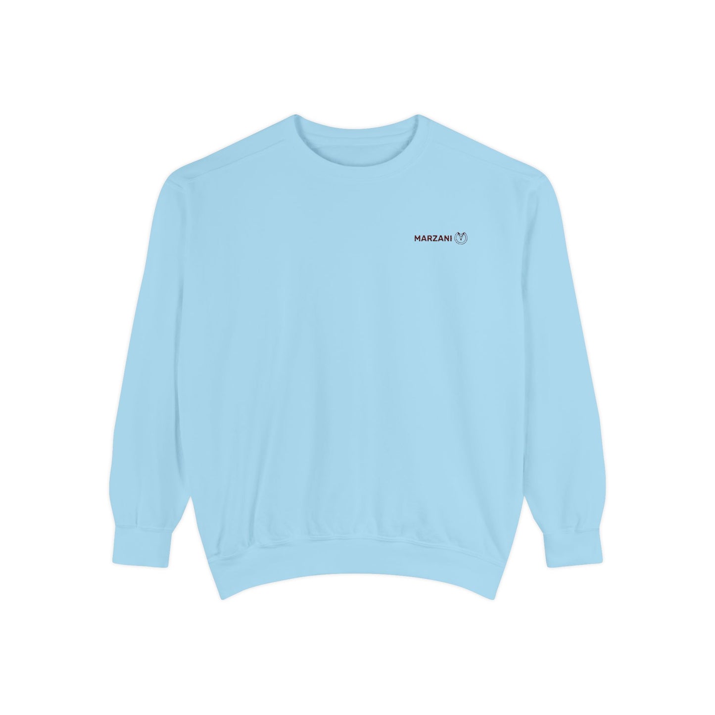 Marzani Unisex Garment-Dyed Sweatshirt - Casual Comfort for Every Occasion