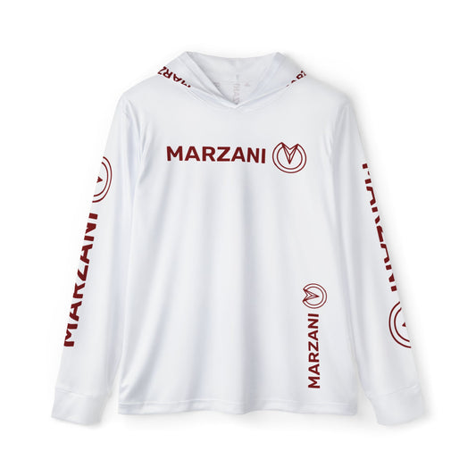 Marzani Men's Sports Warmup Hoodie - Stylish Athletic Hoodie with Marzani Logo